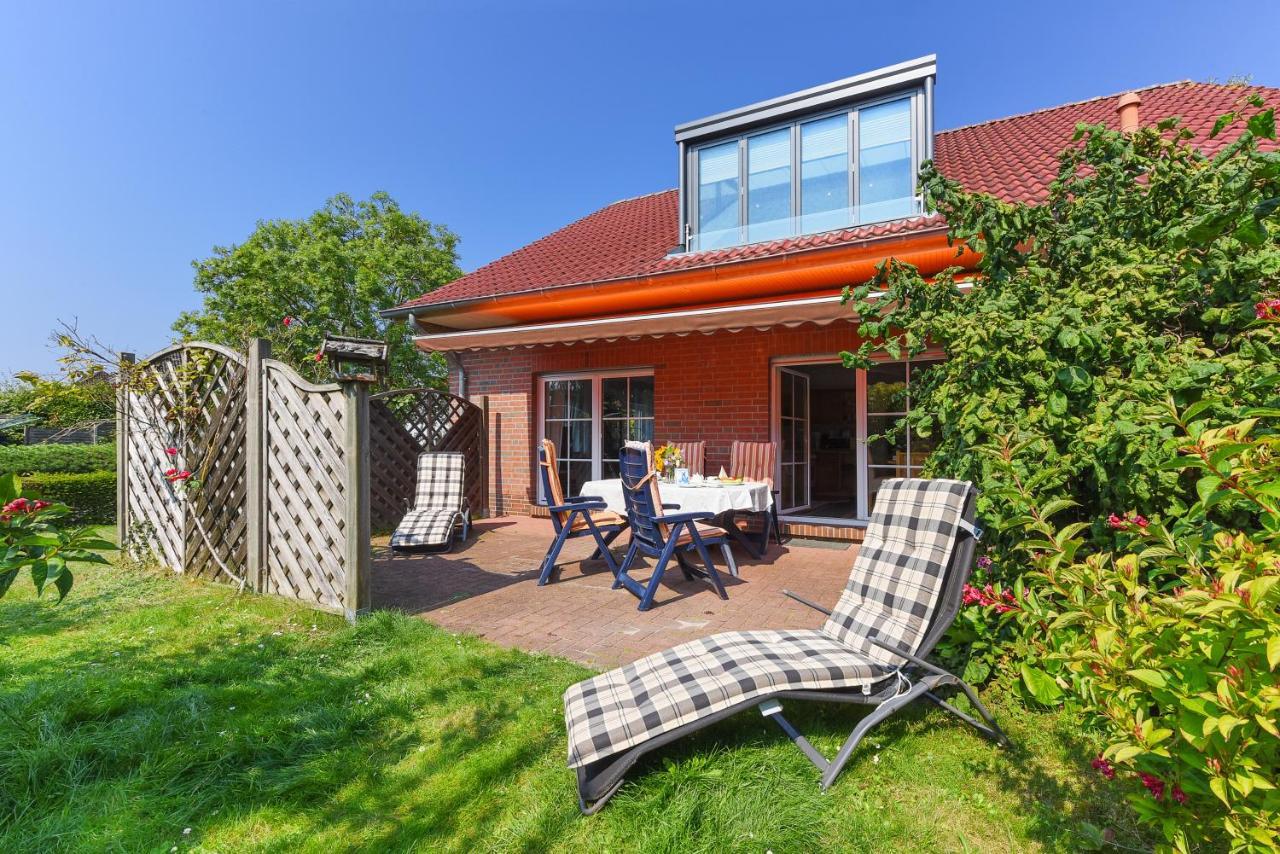 Jever-Ferienhaus Gartenblick Dış mekan fotoğraf